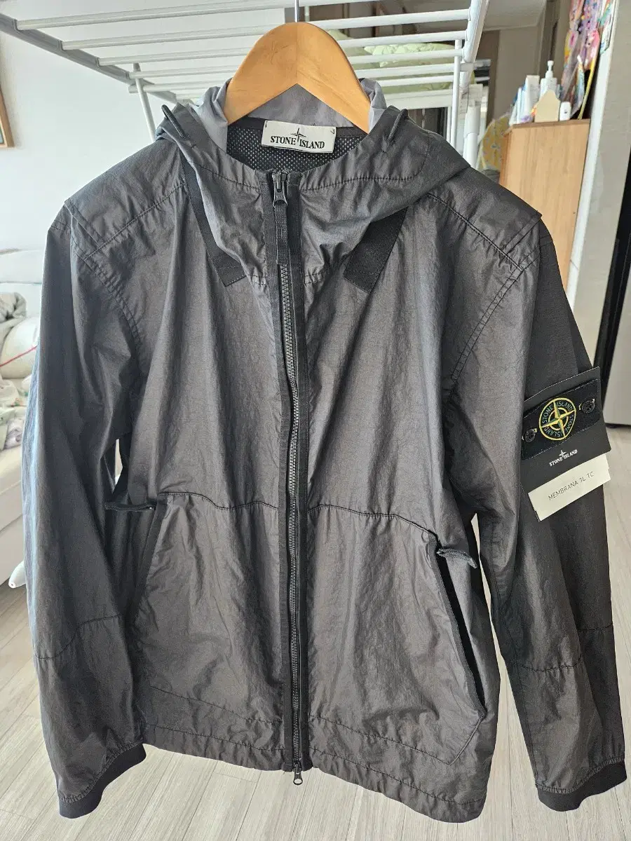 Stone Island 21SS Membrana 3L TC Jacket Black Size L