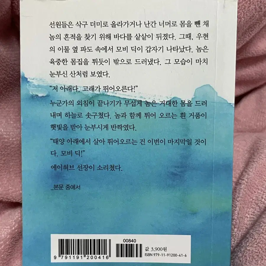 고전 문학 모비딕 미니북 Moby Dick mini book