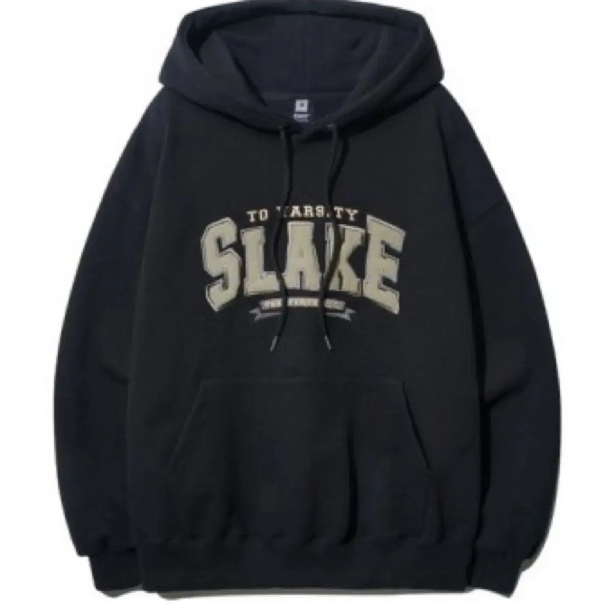 Slake Brushed Black Hoodie TumblrUn M