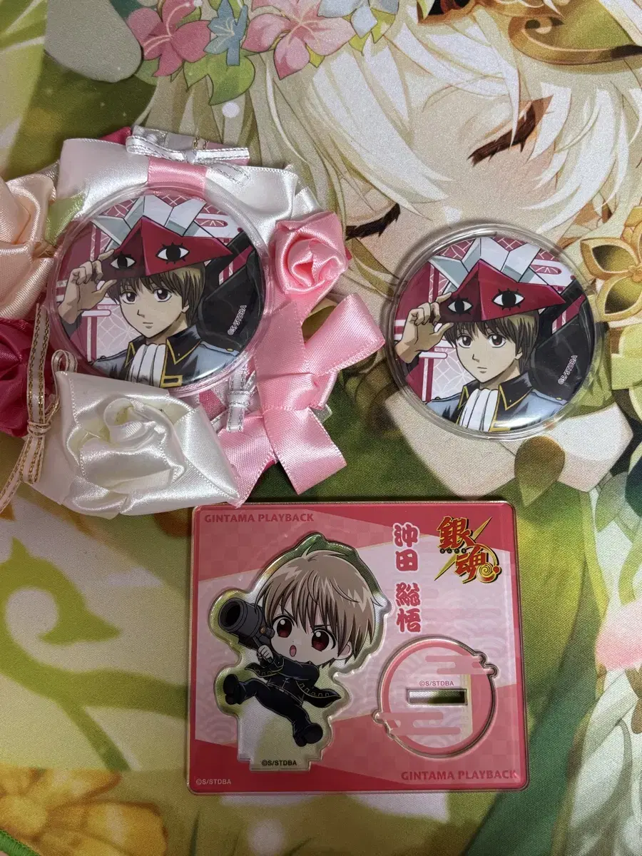 Gintama Okita Sogo Can Badge Acrylic