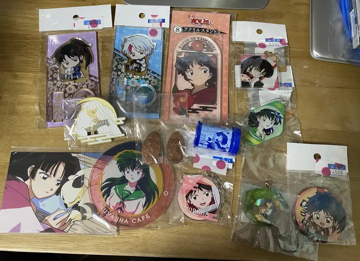 (Takpo) Inuyasha + Vahn Yashahime Goods Collection bulk unsealed