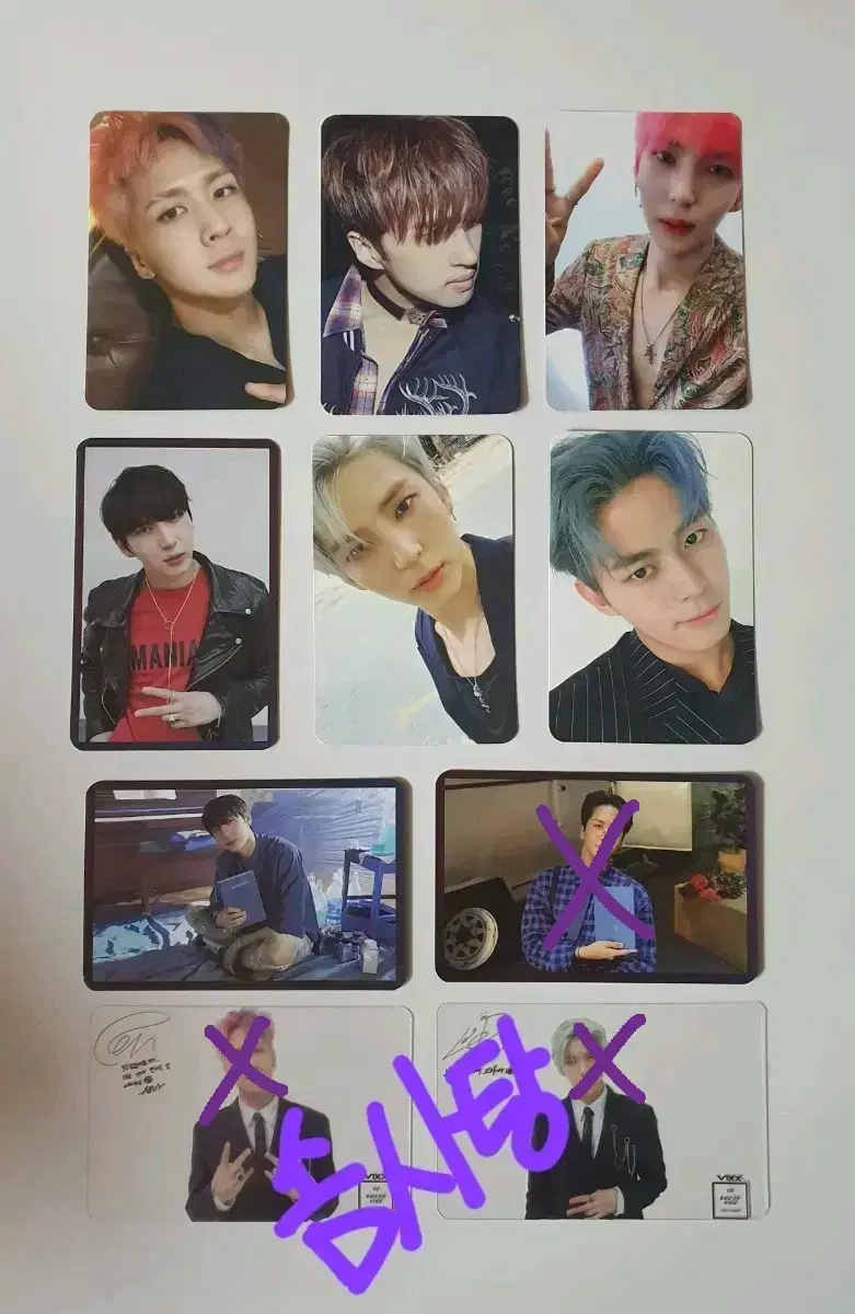 BIGSPOKA PhotocardPoka Jung Taekwoon Leo Rabi Lee Hongbin Lee Jaehwan VIXX