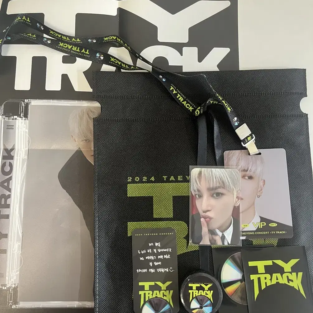 Nct127 TY TRACK VIP 사운드체크 특전 태용 포카