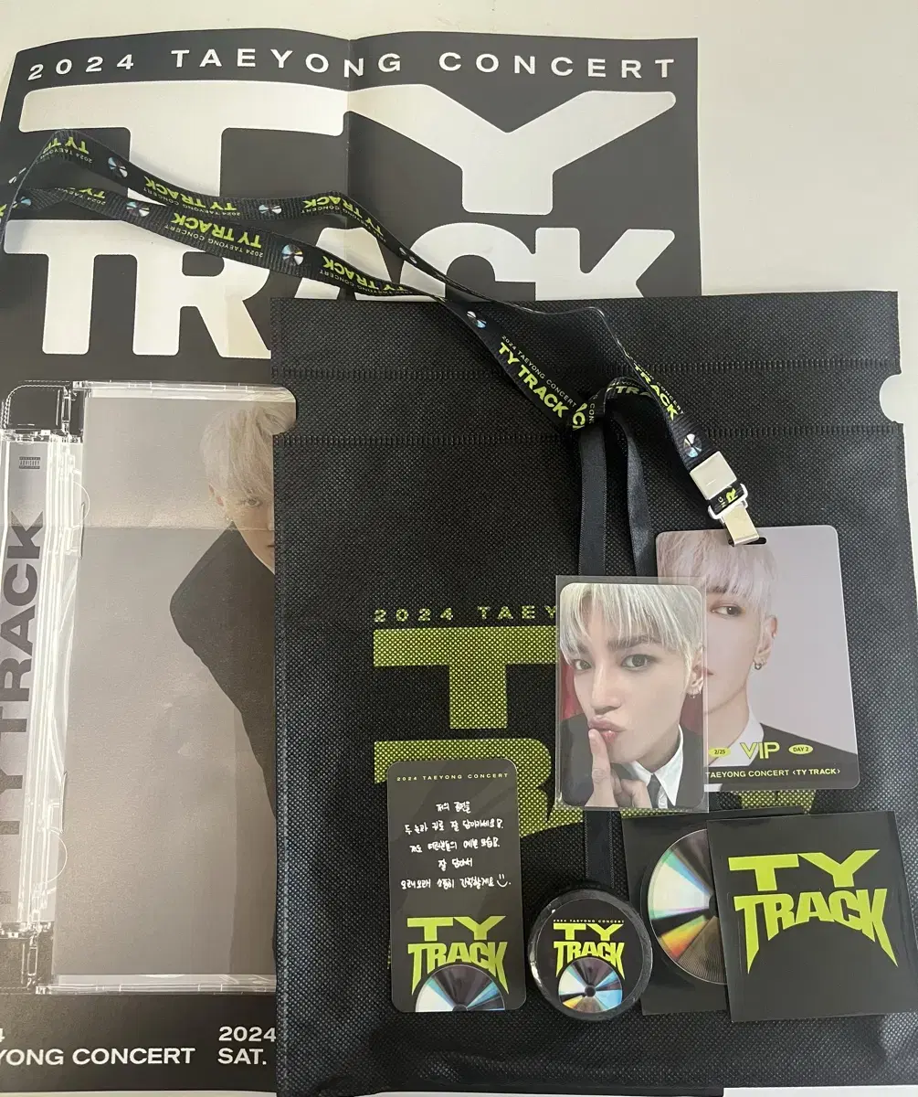 Nct127 TY TRACK VIP 사운드체크 특전 태용 포카