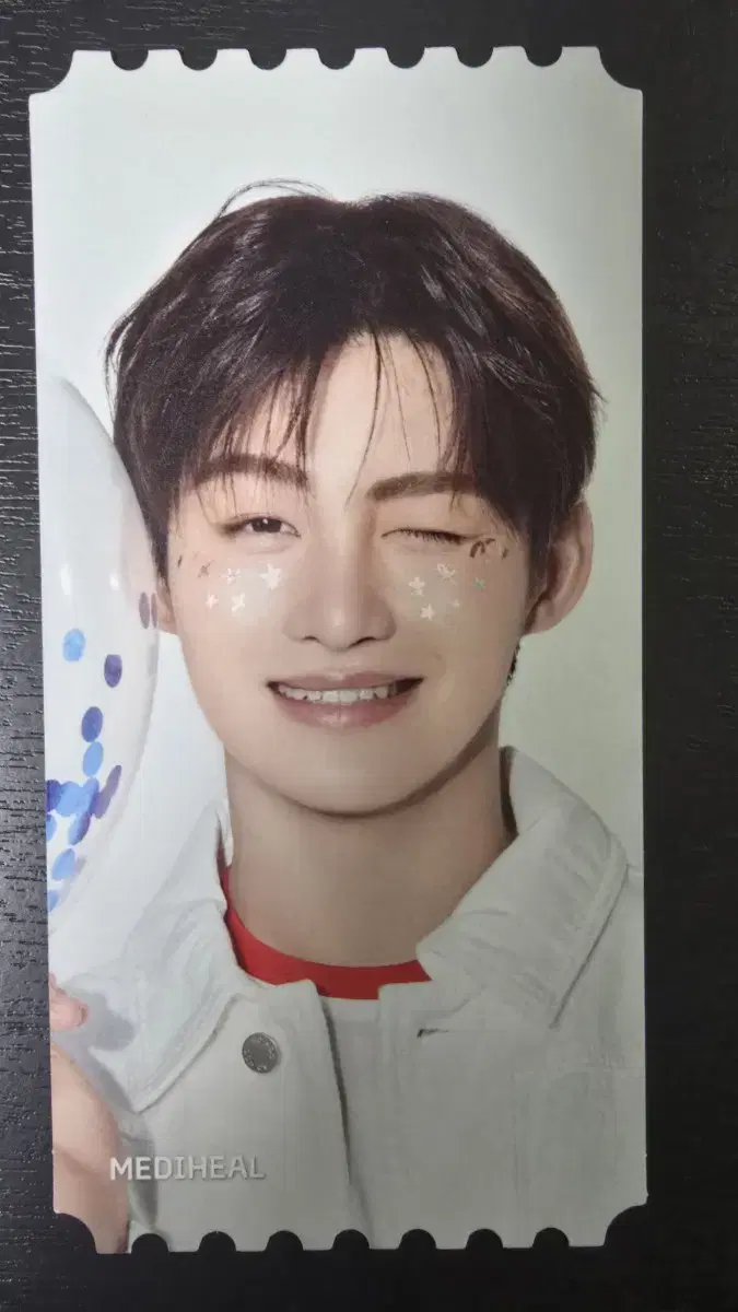 TWS jihoon Mediheal Photo Card