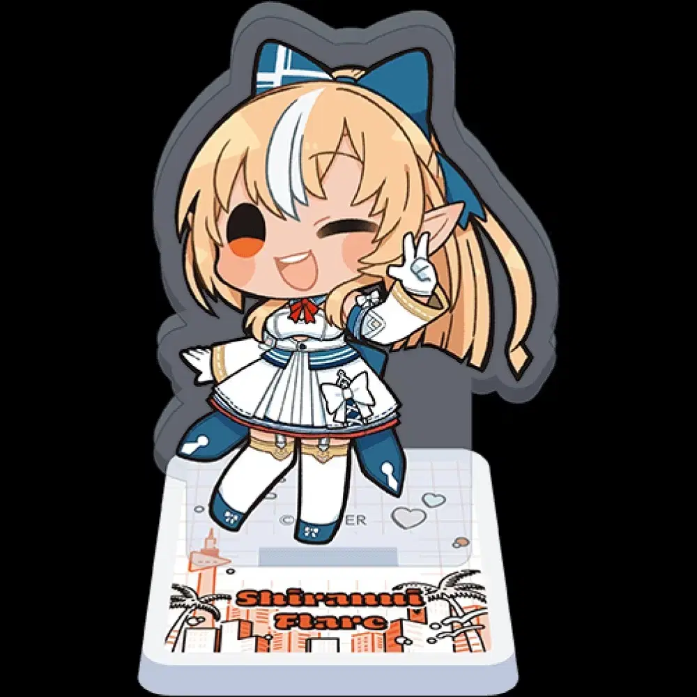 HoloLive Holocity Shiranui Furea Mini Acrylic Stand