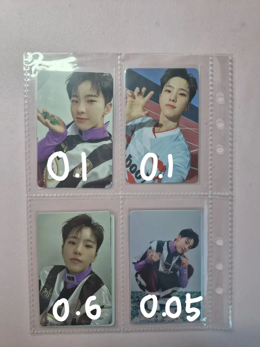 Quick sale) Bu Seok-soon hoshi photocard sells