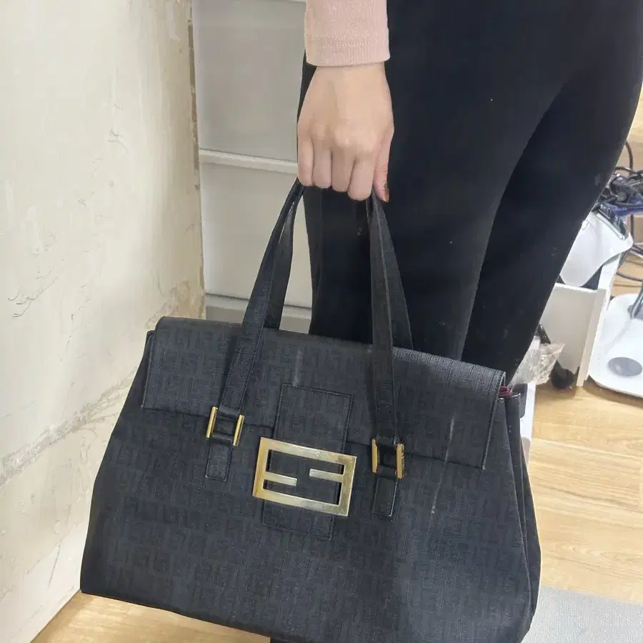 펜디 Fendi 쇼퍼백 빈티지 빅백 토트백