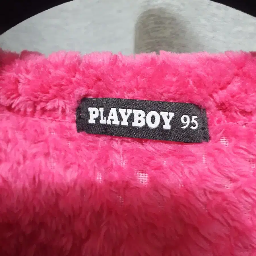 playboy플레이보이 부드럽고가벼운 숏크롭스터드후리스95s~m