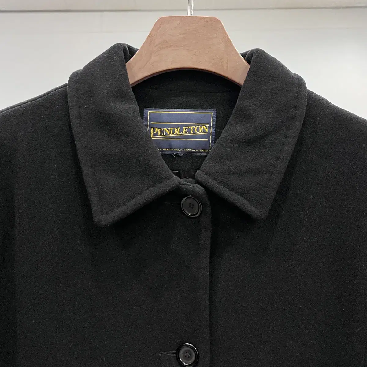 90s Pendleton 펜들턴 캐시미어 버진 울 맥코트