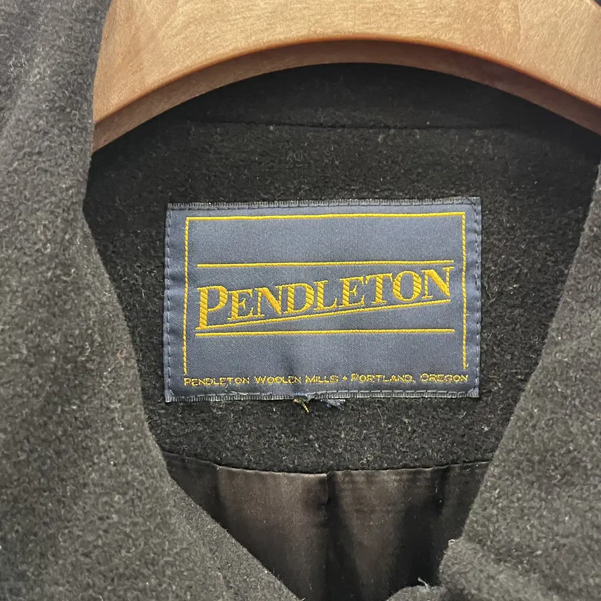 90s Pendleton 펜들턴 캐시미어 버진 울 맥코트