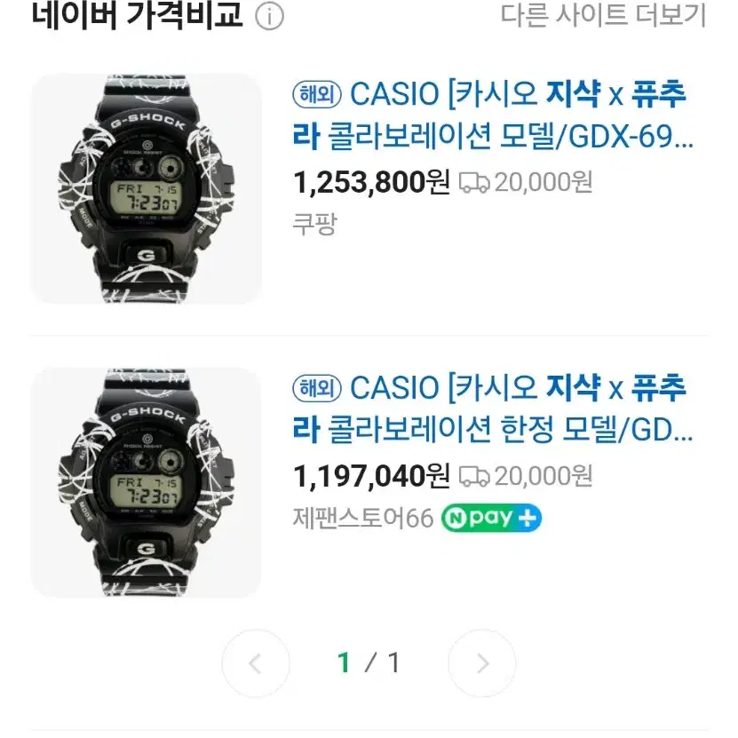 지샥 X 퓨추라 X6900 한정판