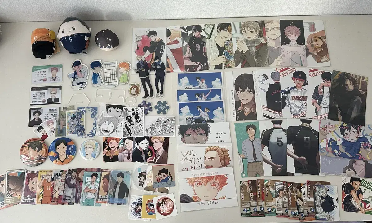 Sell Haikyuu official goods & unofficial goods bulk 