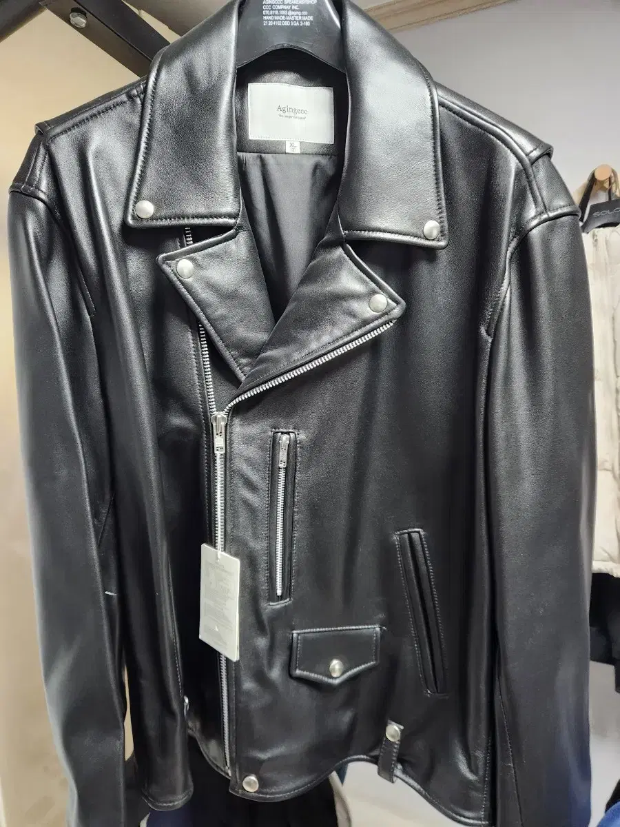 Aging CCCC Lambskin Rider Jacket