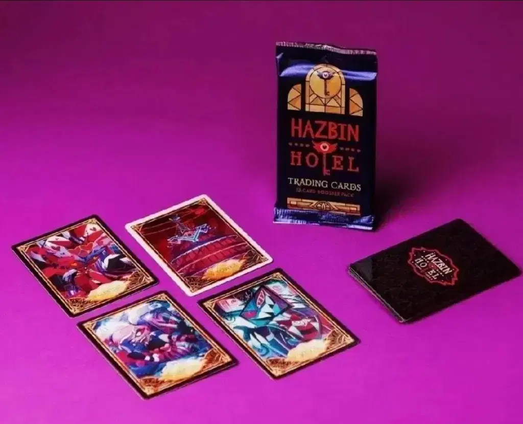 New sealed sells Hasbin Hotel trading card 