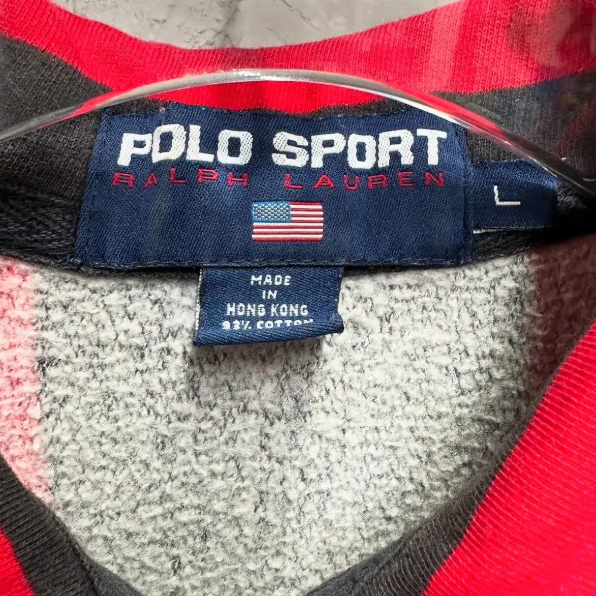 폴로스포츠 POLO SPORT HALF ZIP SWEATSHIRT