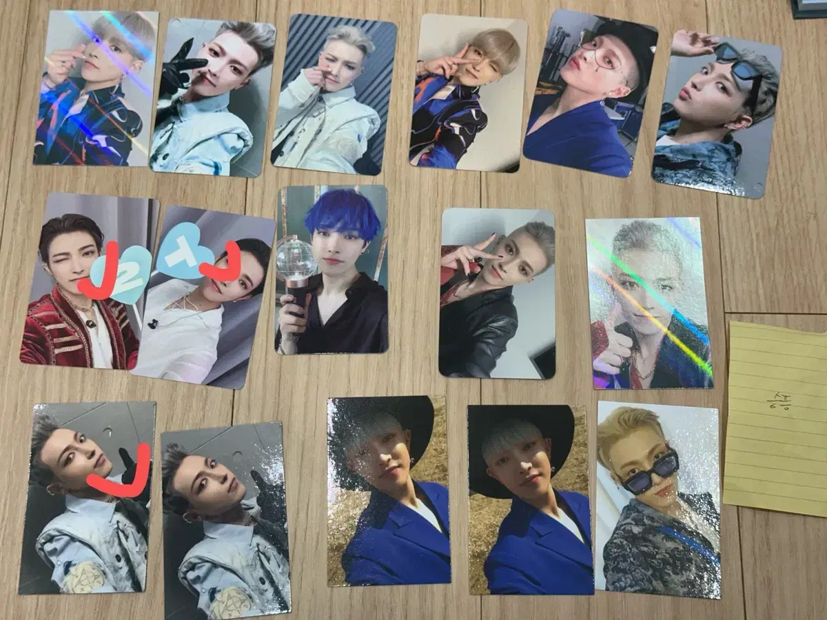 ateez hongjoong photokards bulk sells