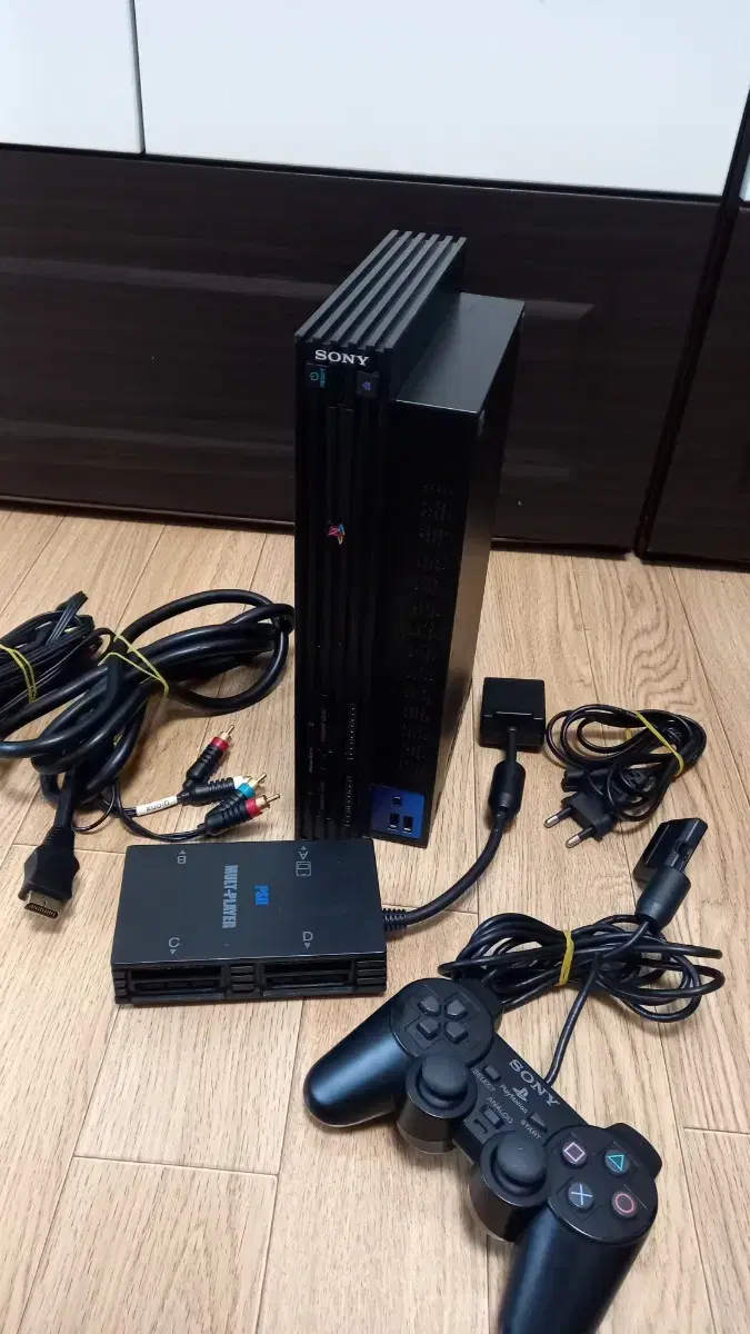 플레이스테이션2 PS2 듀얼쇼크 멀티플레이어포트 AV케이블