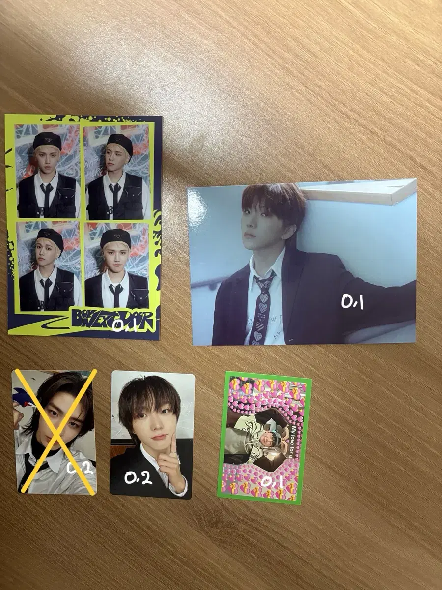 (Bonus!)boynextdoor photocard wts sungho riwoo jaehyun taesan leehan woonhak