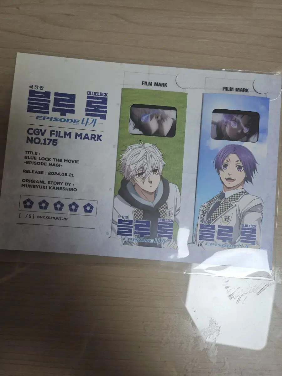 BLUELOCK Episode Nagi Episodic Week 1 pre-order benefit Film Marks