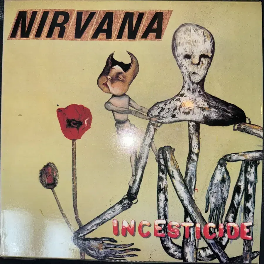 NIRVANA 너바나 lp INCESTICIDE 초판 팝니다