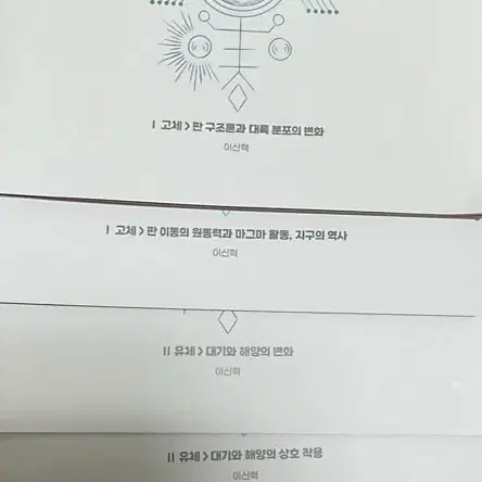 시대인재 이신혁 필기노트 지구과학 1 2025