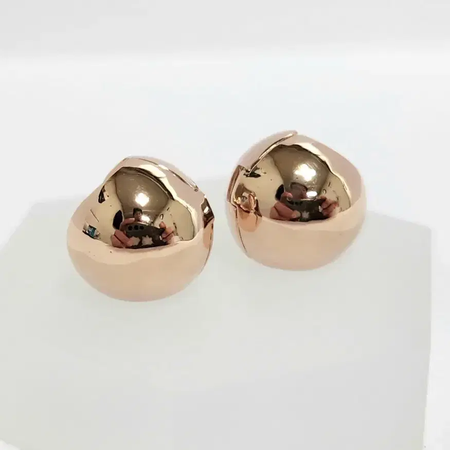 14k.18k.볼귀걸이.15mm.새상품