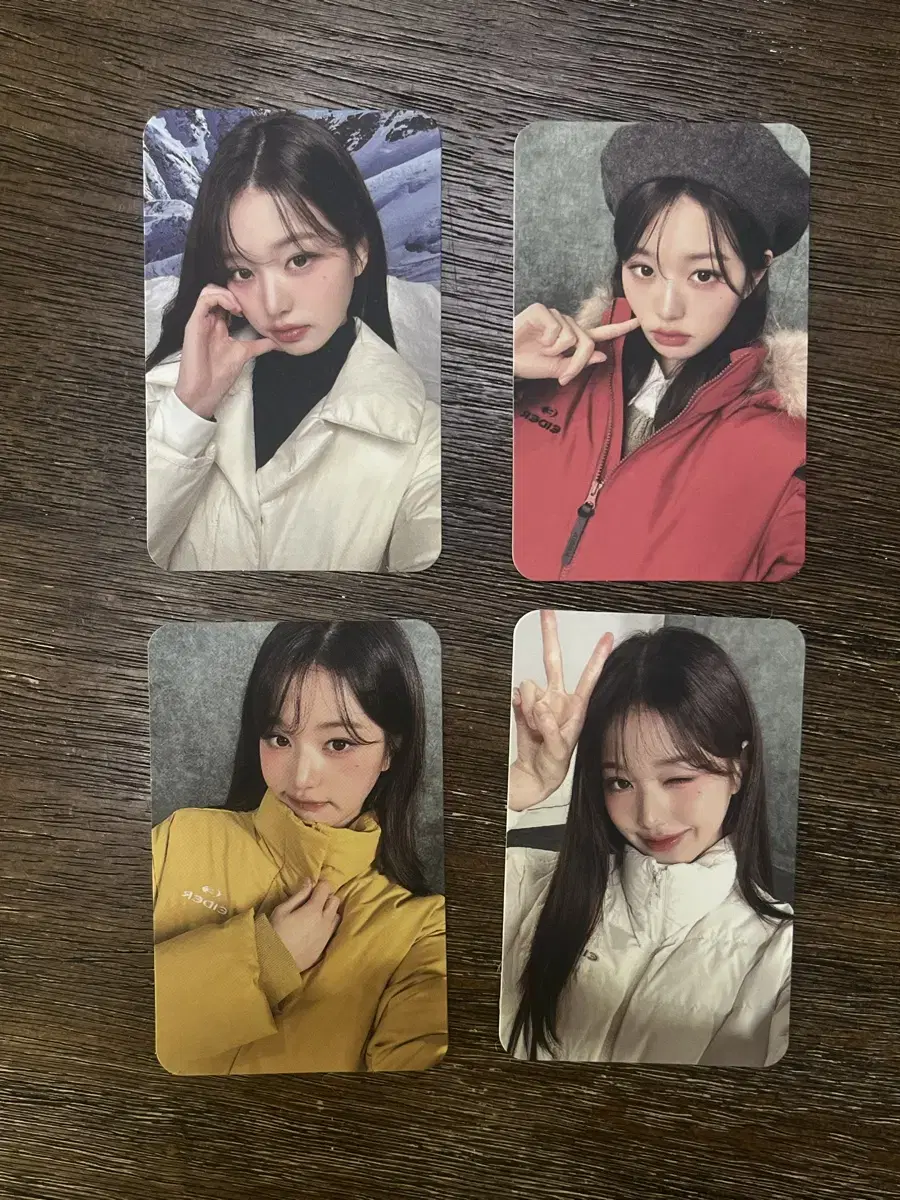 Jang Wonyoung Eider Photo Card limited edition sells !