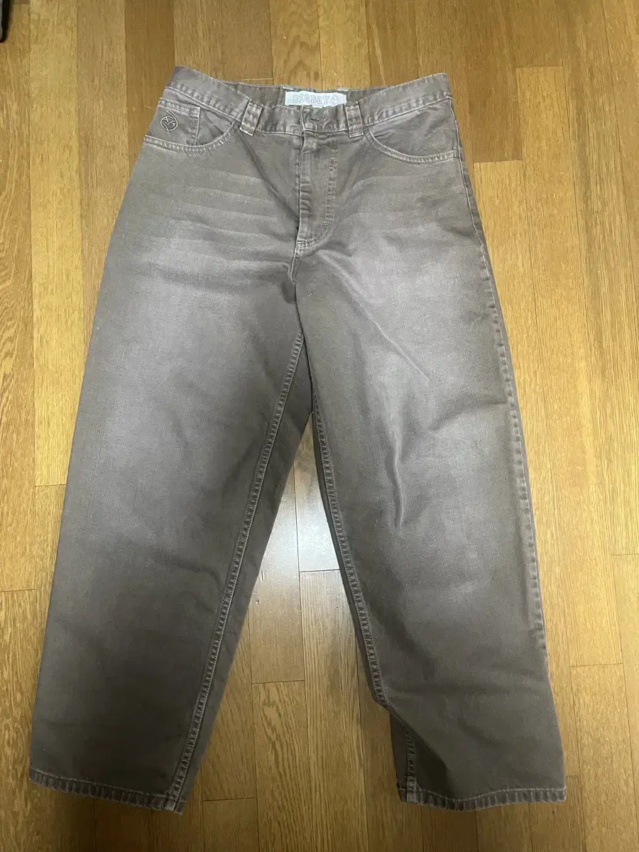 Pola Skate Big Boy Trousers worn brown M