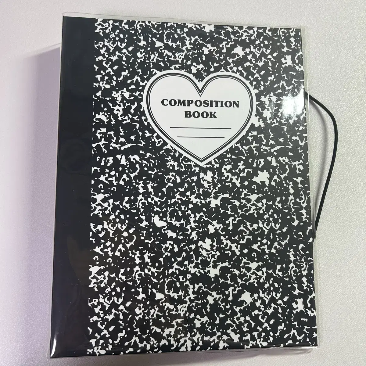 Tacto) A5 composition binder black photocard binder diary