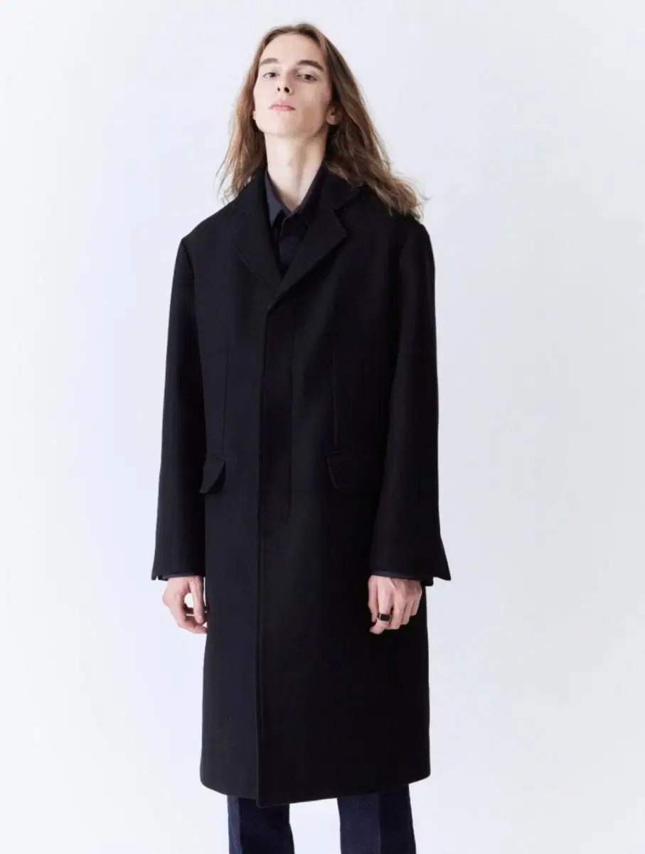 아워스코프 Melton Single Chesterfield Coat