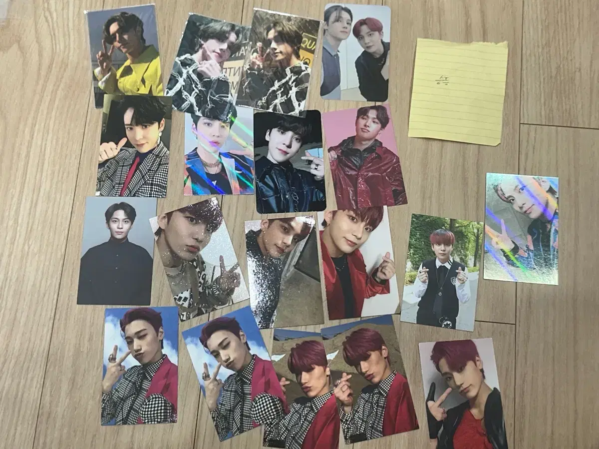 ateez wooyoung yunho jongho choi san photocard bulk Sell