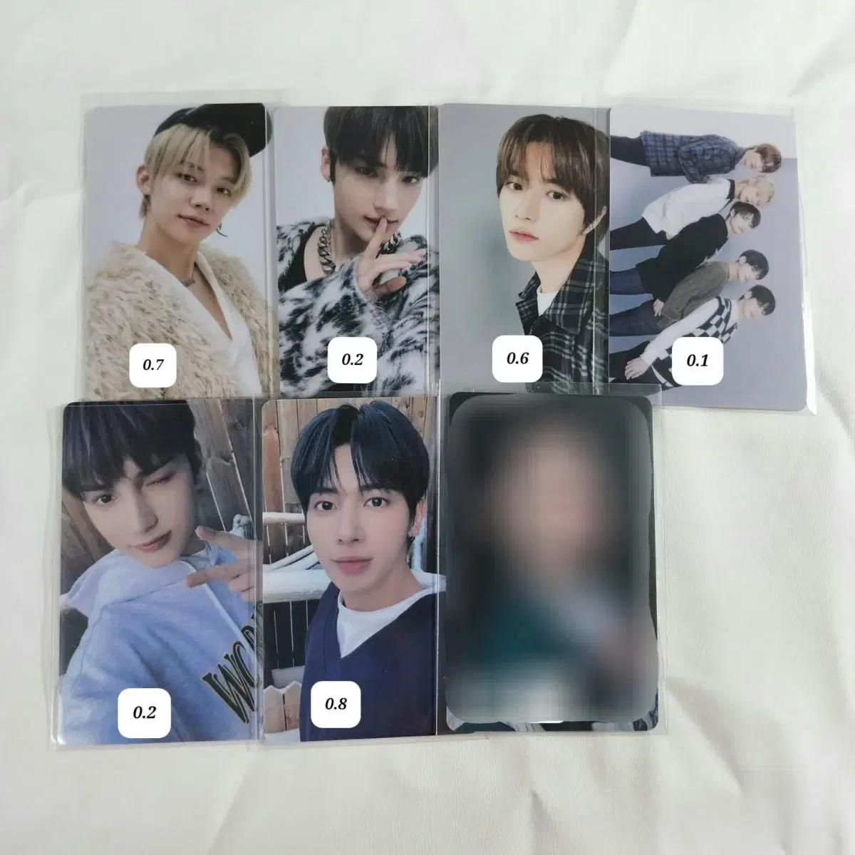 txt photocard yeonjun taehyun beomgyu jibijibi paoi powerstation m2u soundwave ld