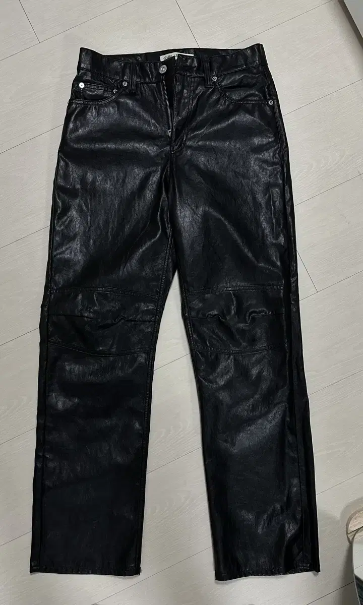 Haregashi Leather Biker Pants