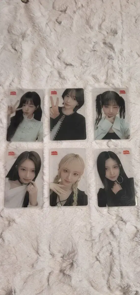 ive photocard zero / ive papa johns 5th bulk