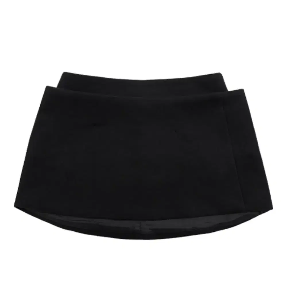 Eonts 2 Layerd mini skirt -black