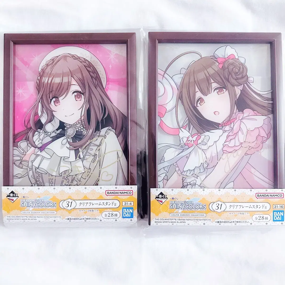 Shamanimas Clear Picture Frame Stand Kogane Chi.u Bishoujo Bishoujo Bangku Figures Poster