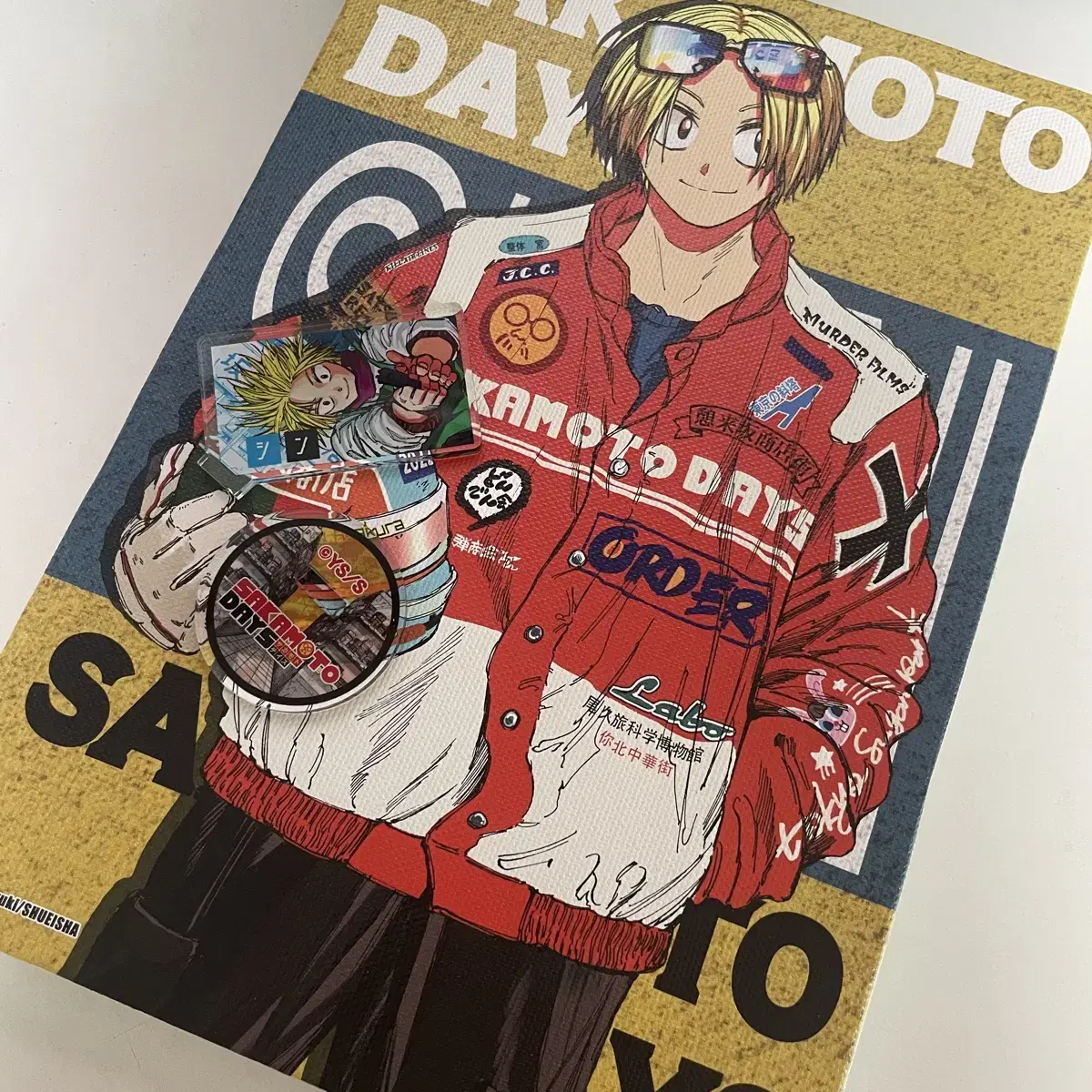 Sakamoto Daze Sakadei Asakura Shin Artboard acrylic Stand