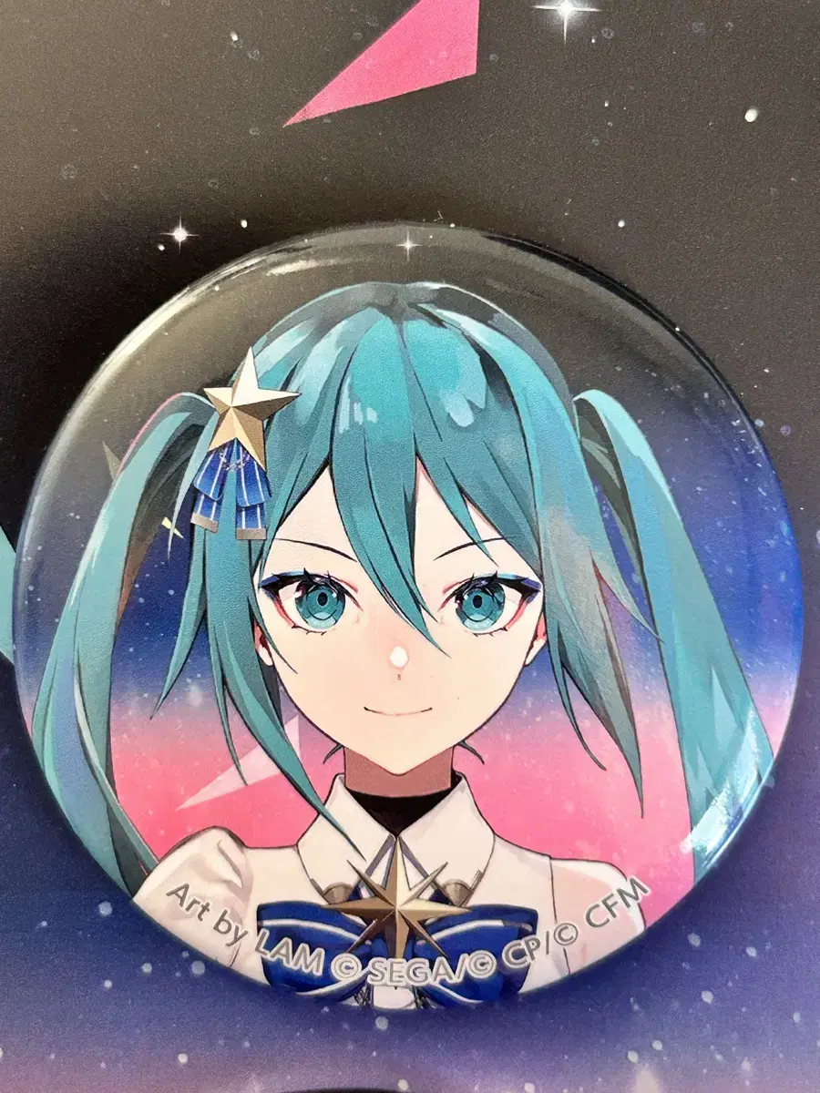 Prosecco Colorful Live 3rd Hatsune Miku Can Badge