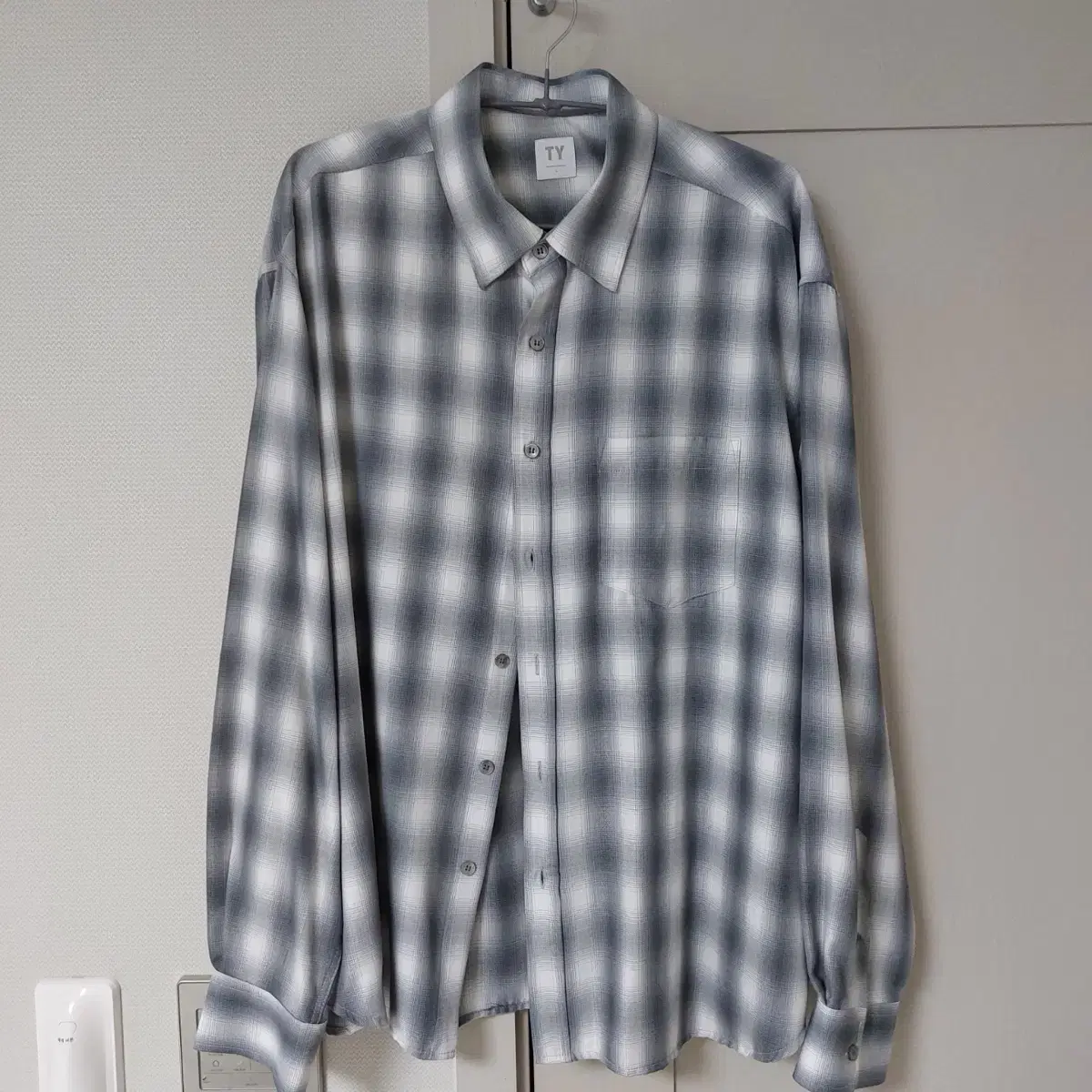 Tyler Ombré Check Shirt (size L)