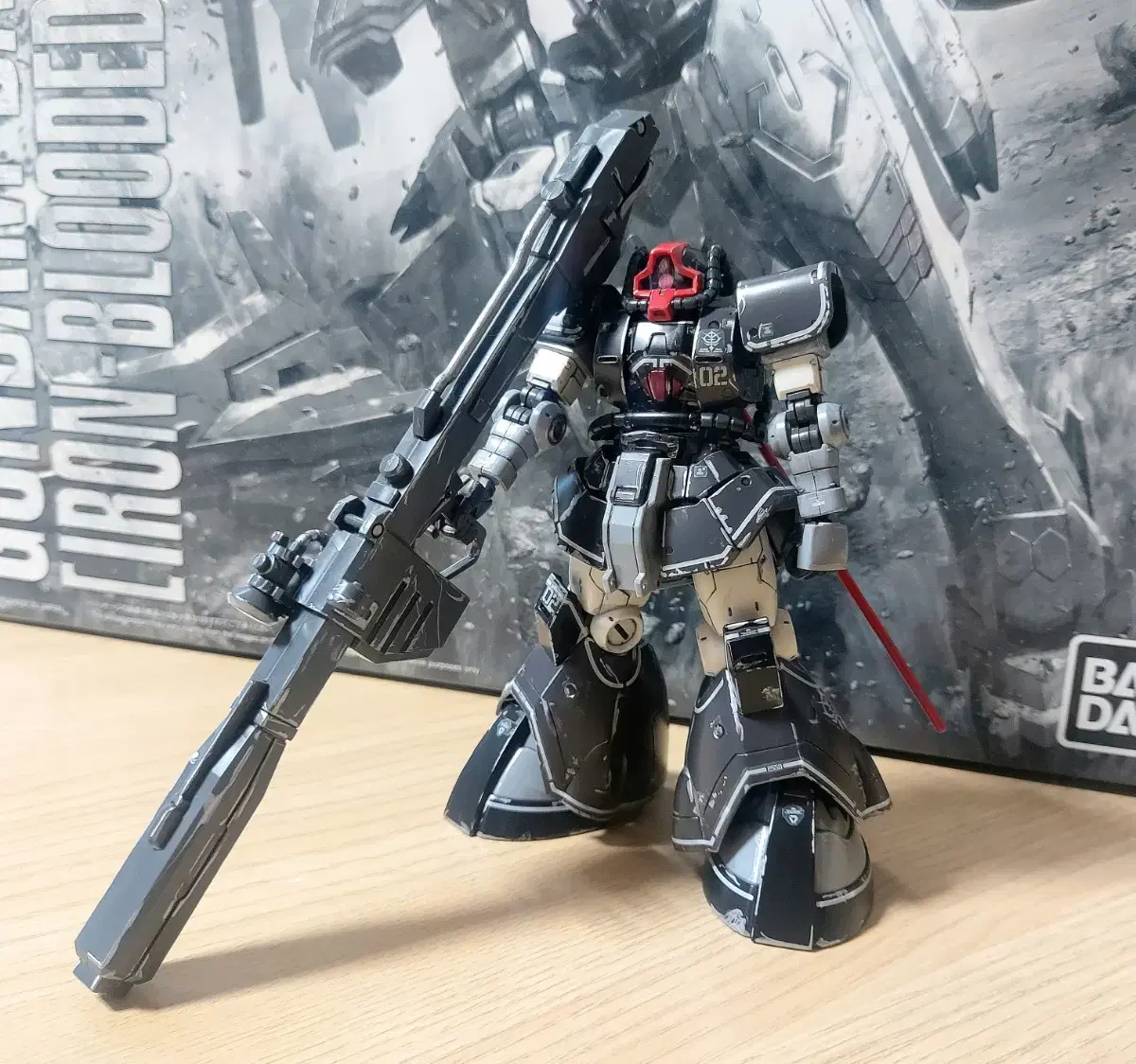 Vahn HG Diorijin Dome Test Type Weathering Prefabricated Gunpla...