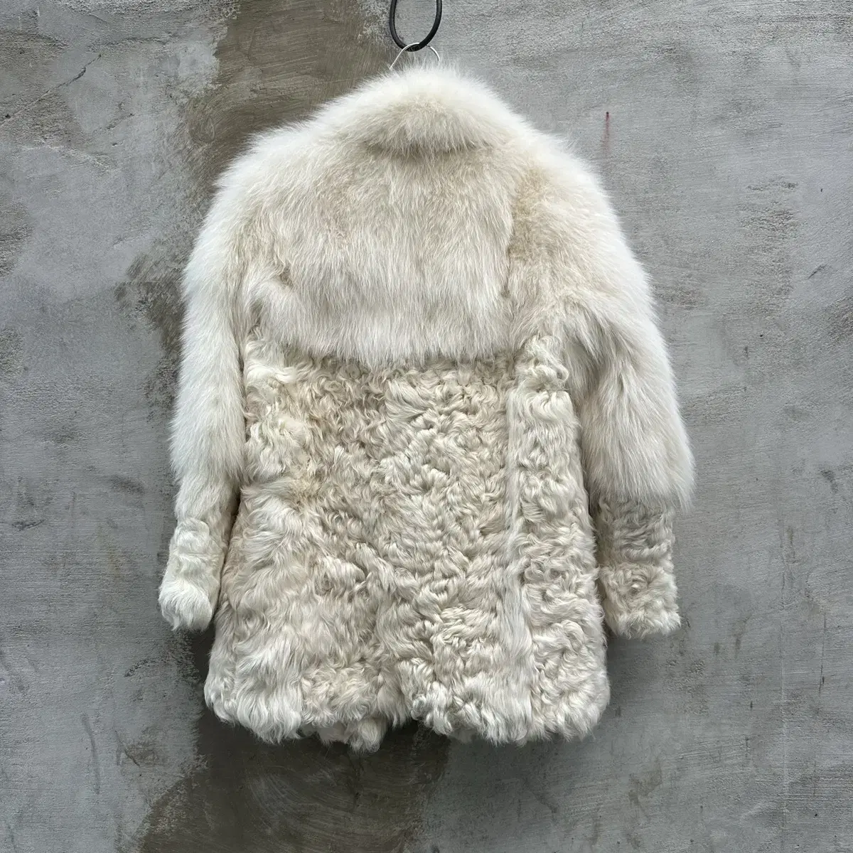 Fox x lamb real fur jaket