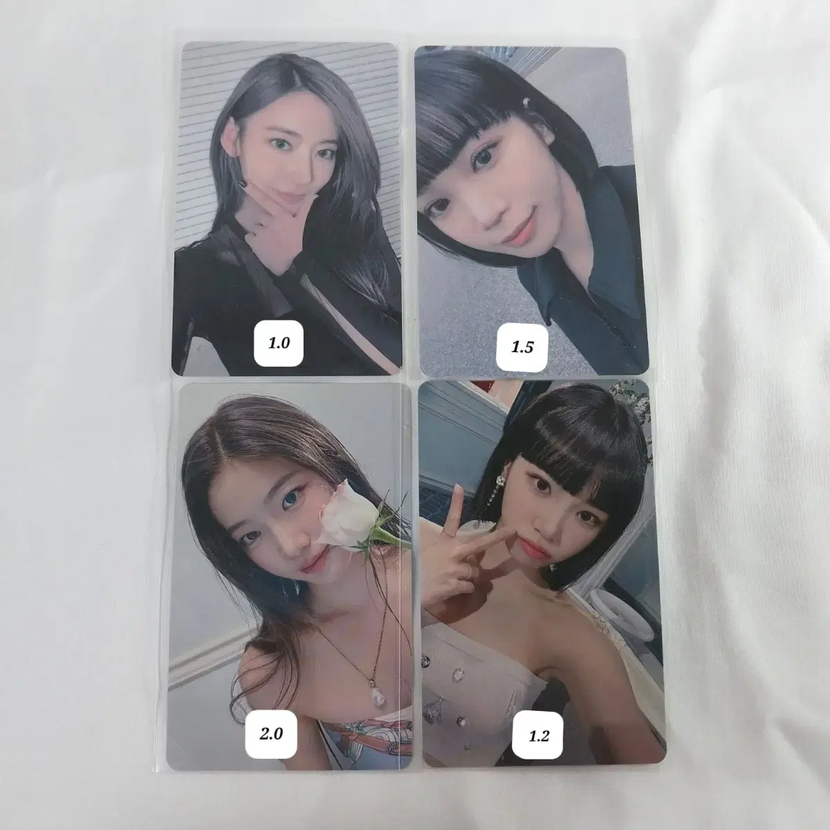 Leseraphim Pieris sakura chaewon kazuha weverse pre-order benefit ld m2u Poka