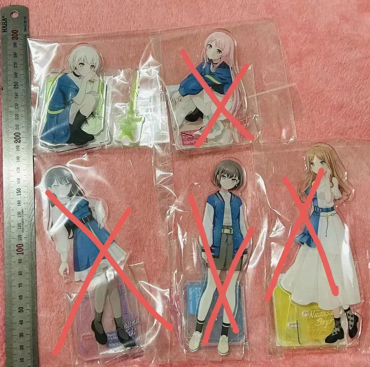 Vandream Maiogo x Tokyo Tower Collaboration acrylic stand unsealed