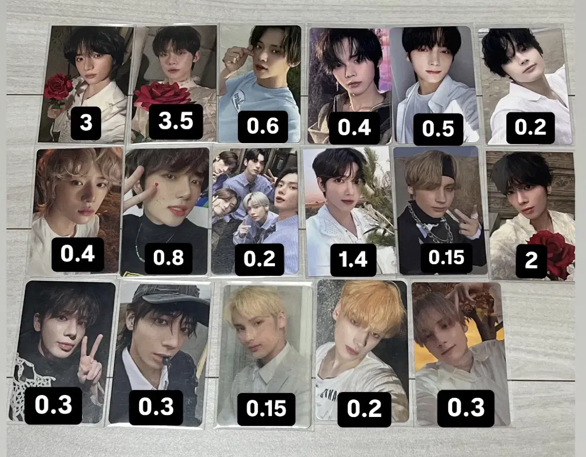 txt tomorrow x together photocard wts sell yeonjun soobin beomgyu taehyun Hooning photocard