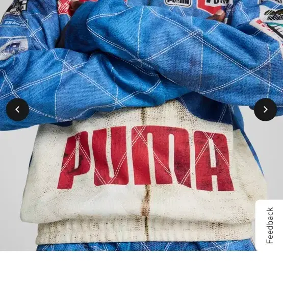 A$AP ROCKY x PUMA Quilted sweatshirt