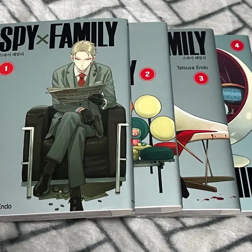 스파이 패밀리 SPY FAMILY 만화책 1-4권