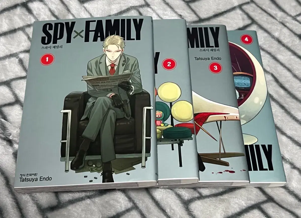 스파이 패밀리 SPY FAMILY 만화책 1-4권