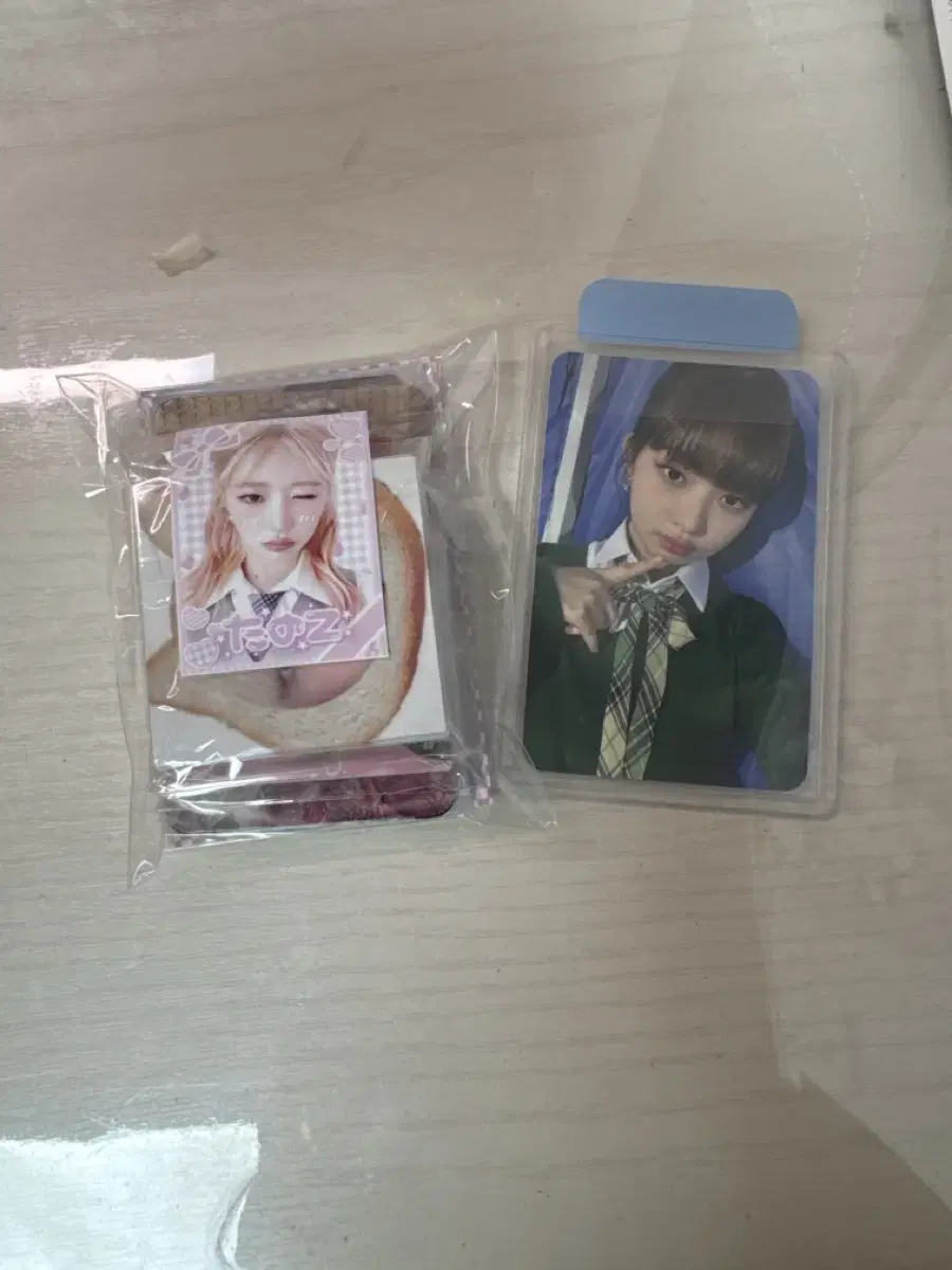 Ive lay photocard sells a bunch of packaged photocards.