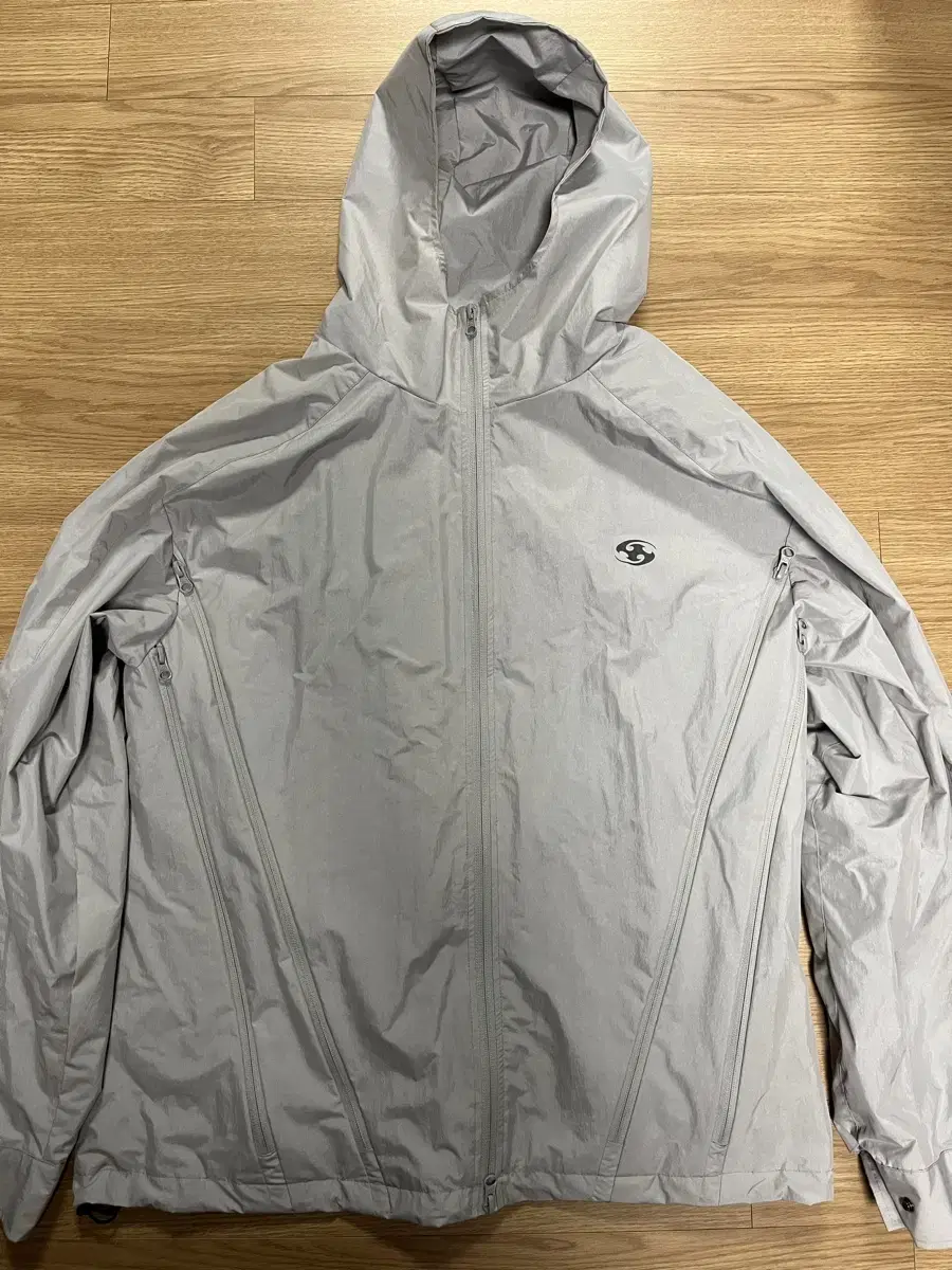 San San Gear Zip Jacket Grey 3 sizes